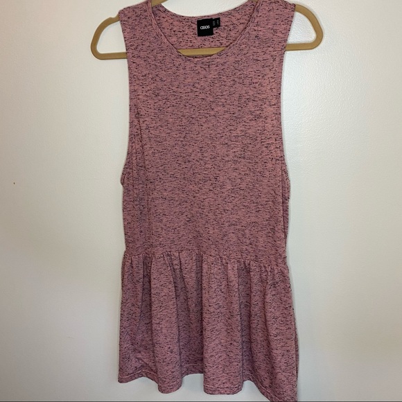 🌻HP🌻 ASOS Tank Top Sleeveless Pink Dress 6 - Picture 2 of 10